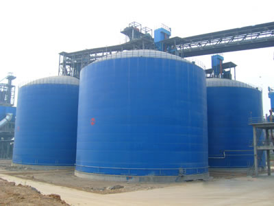 杜集水泥钢板库改造